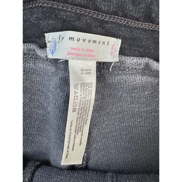 FP Movement Jogger Pants Womens Small Black Colorblock French Terry Lounge - Picture 2 of 8